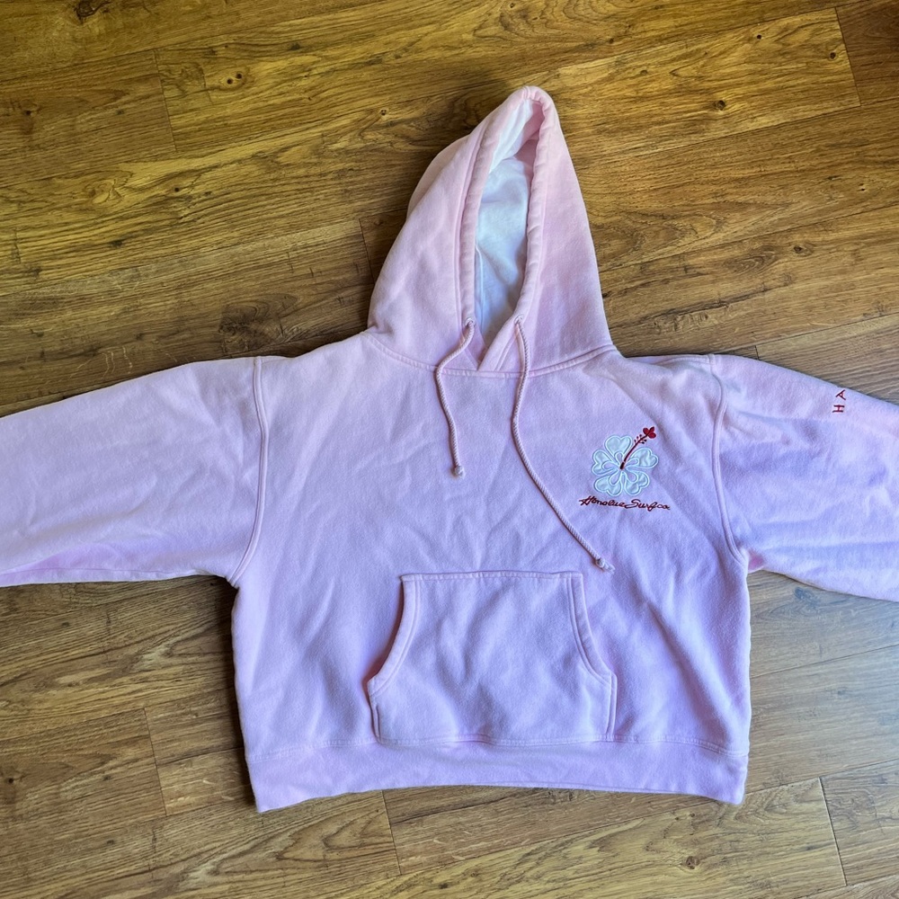 Pink Honolua Surf Co Hoodie size large
